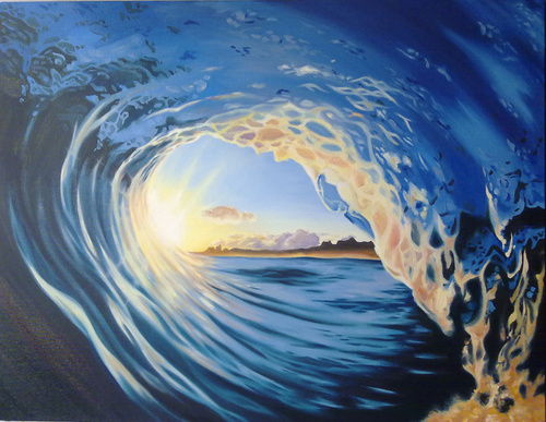Painting For Mat. Oil On Canvas