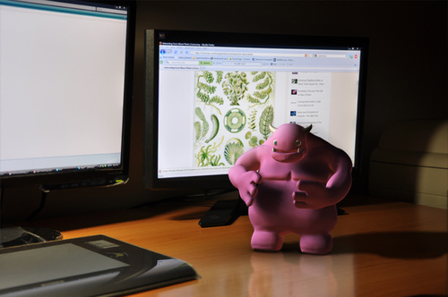 Monster On Desk