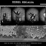 Rebel Regalia Looks Web Design