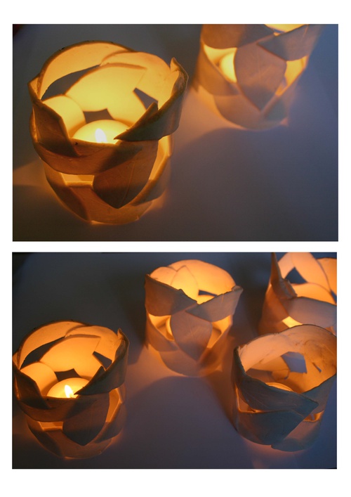 Leaf Cylinder Lights 