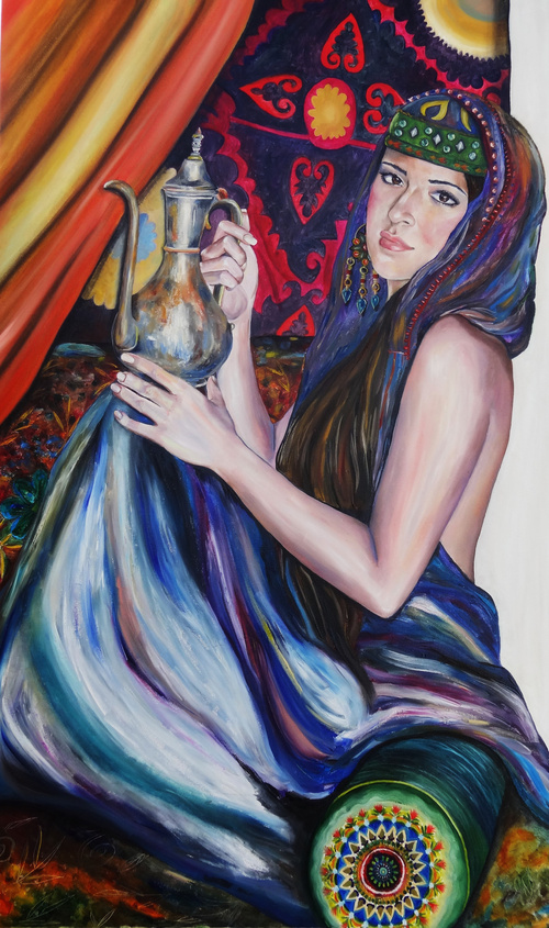 “Self Portrait”, Oil On Canvas, 48x30 Inches. 08/2011.