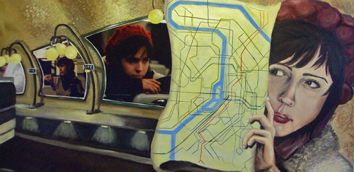 Alicia Au Métro De Paris   Panel 3