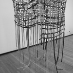 Cage, 2011. Leather, Rivets