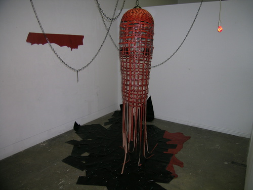 Birdcage, 2010. Mixed Media Installation.