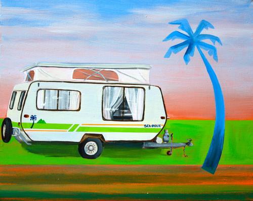 Sea Breeze. Acrylic On Canvas. 40x50cm
