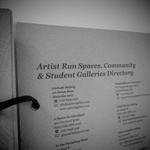 Artist Run Spaces, Community And Student Galleries Directory