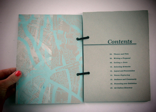 Diy Starter Kit Art Exhibition Pocket Guide Contents List