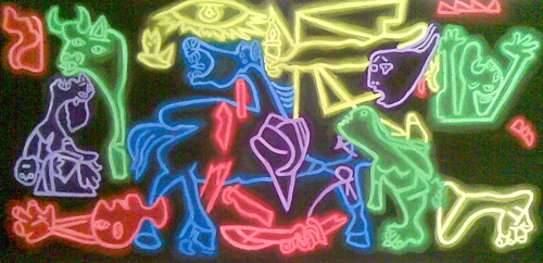 Neon Guernica