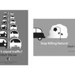 Ditch The Car: Posters