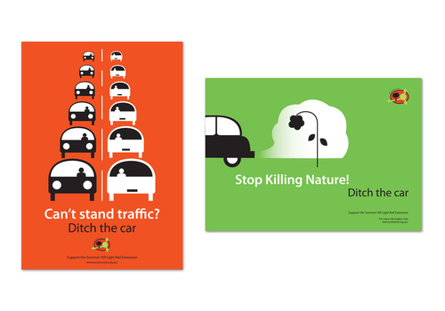 Ditch The Car: Posters