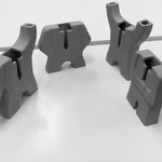Suit Ceramic Vases 