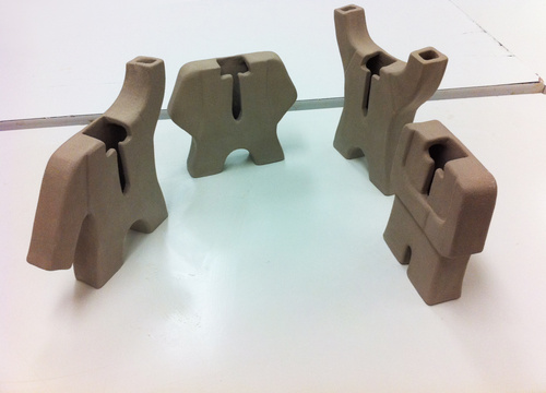 Suit Ceramic Vases 