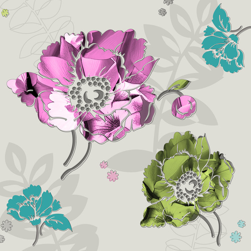 Textile Design Incorporating Photography, Digital Art And Illustration