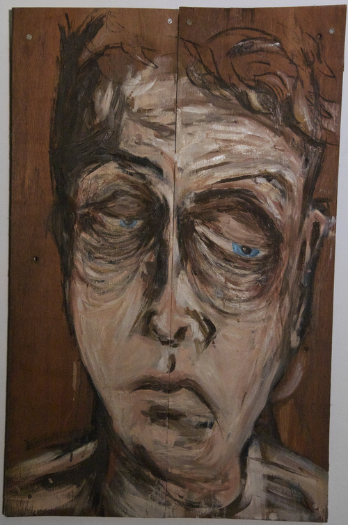 'Self Portrait' (2010) Oil On Board