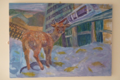Deer In The Big City
