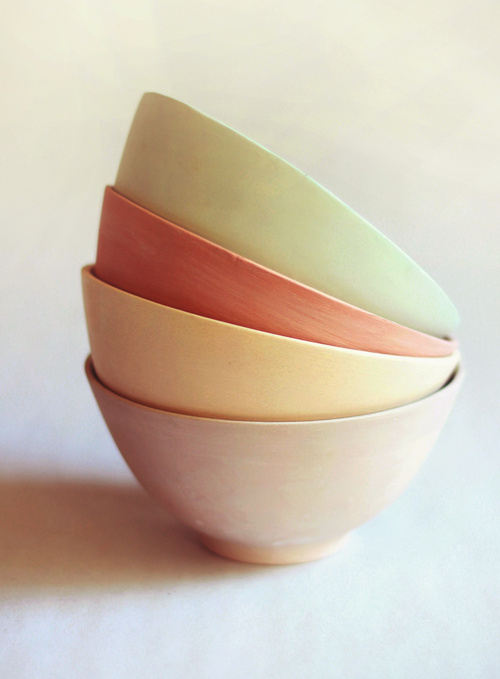 Coloured Bowl Stack