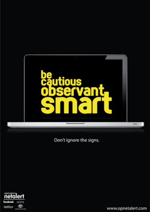 'Be Cautious, Be Observant, Be Smart' Net Safety Campaign