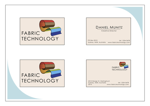 Fabric Technologies Business Card
