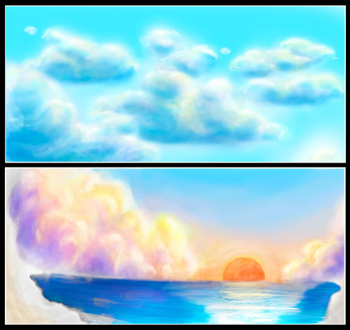 Clouds Paintings