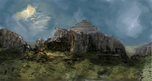 The Great Ziggurat, Matte Painting #1