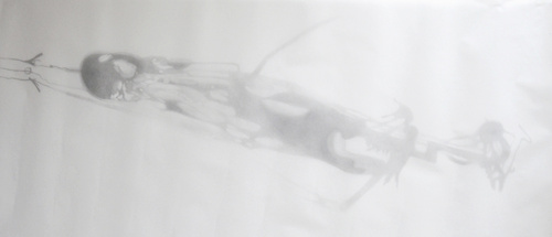 Stretched Cellist