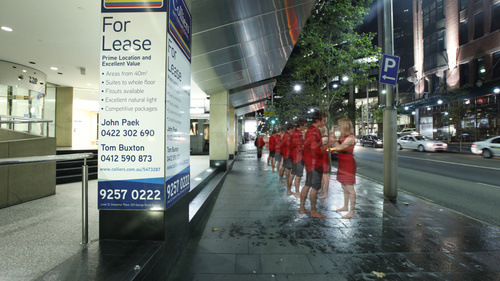 Still From Sydney Video Art Installation By Derek Fernandez