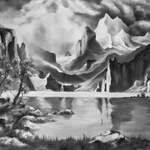 Romantic Landscape Study