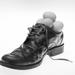 Shoe With Eggs