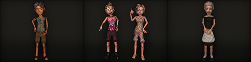 Family Riches Characters