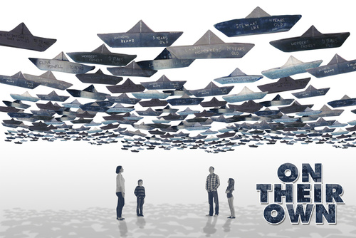 On Their Own Textile Installation