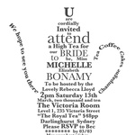 Bridal Shower Invitation