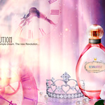 Revolution Perfume Label And Poster Design