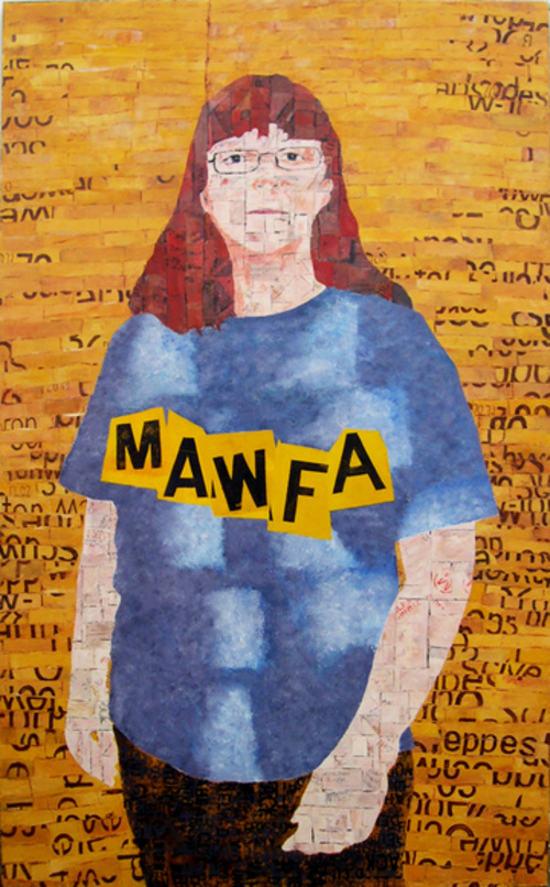Homage To Rosalie – The Mawfa Pin Up! (Middle Aged White Female Artist)
