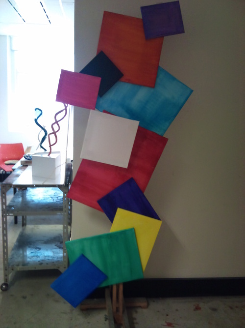 Stack Of Paintings