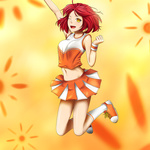 Happy Cheerleader