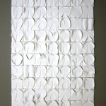 Forgiving And Forgiven I; Southern Ice Porcelain, Unglazed; 70 Pieces On 82x64cm Frame; 2011