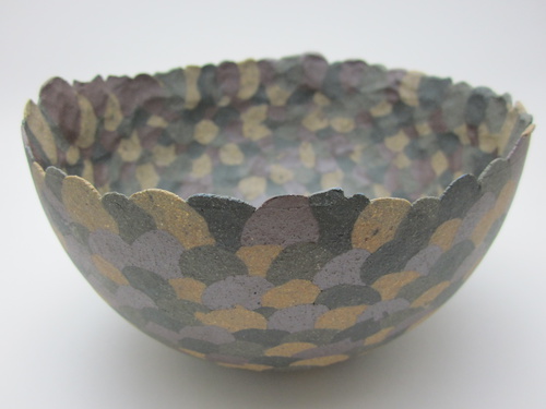 Untitled; Oxide Stained Clay, Unglazed; 17cmx11cm; 2009