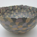 Untitled; Oxide Stained Clay, Unglazed; 17cmx11cm; 2009