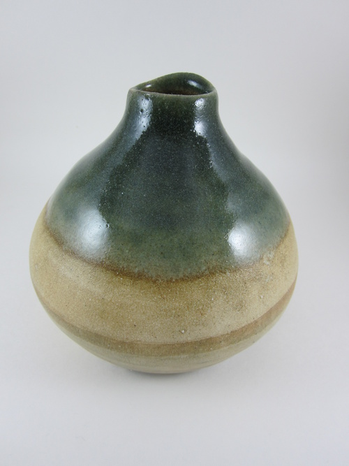 Vase Untitled; Clay; Wheel Thrown; Glazed; 15x15x20cm; 2011