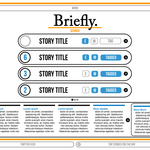 Title Navigation Page W/ Timeline