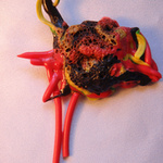 Sarcastic Plastic Brooch