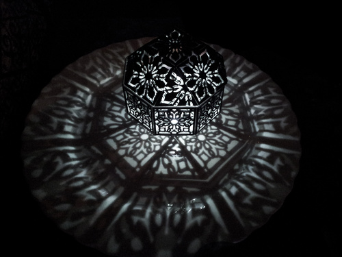 Moroccan Themed Table Lantern