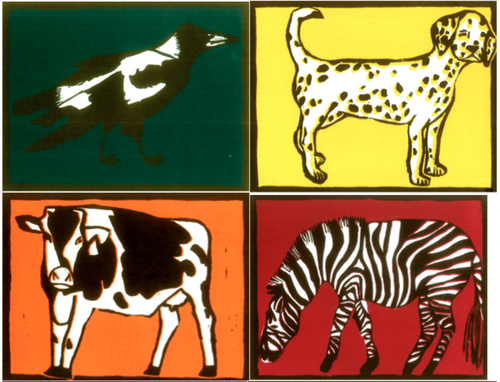 "Black And White Animals 1"