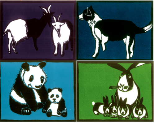 "Black And White Animals 2"