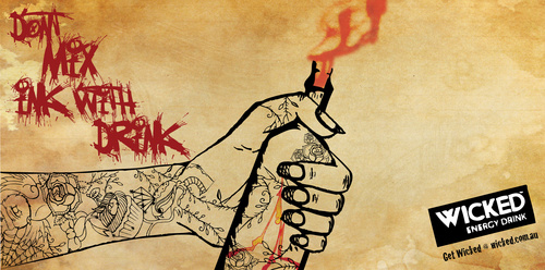 'Wicked' Energy Drink Ad