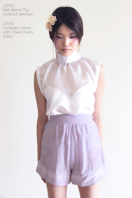 A Tinted Trace : Lavender Shorts