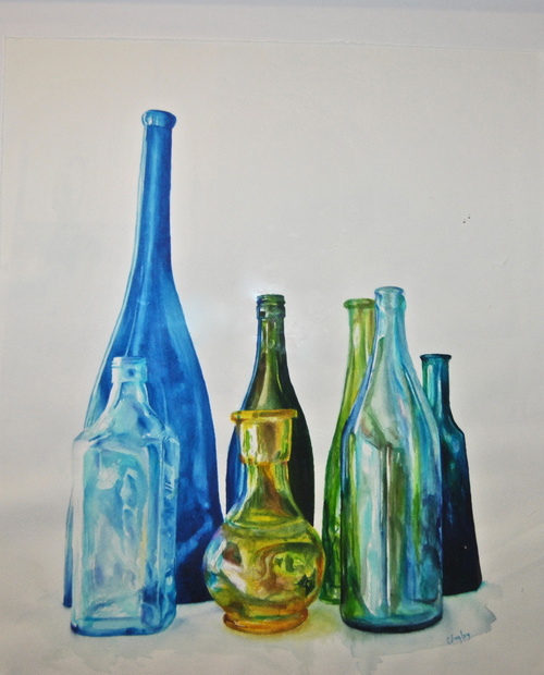 Coloured Bottles