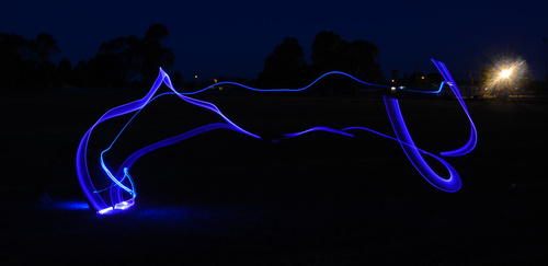 Blue Night, Purple Light