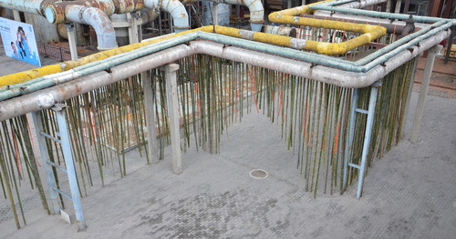 Bamboo Waterfall