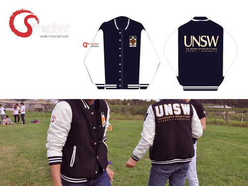 Unsw Ksa Logo & Baseball Jumper Design